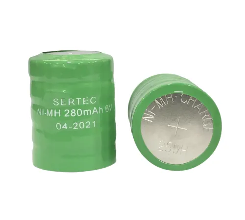 6V Ni-Mh 280 Mah Buton Şarjlı Pil