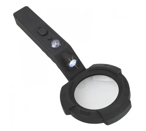 7 Led Aydınlatma Fener Pusula 4X Büyütme Okuma Büyüteç Th-600557