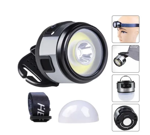 7 Mod Şarjlı Kafa Ve Kamp Lambası Wt-618