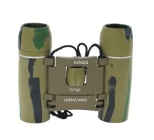 70X60 Cepte Taşımalı Kauçuk Kaplamalı Mini Dürbün Kamuflaj