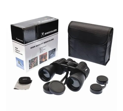 7X50 – Geniş Ön Mercekli Profesyonel El Dürbünü – 1000M/56M – Siyah V3