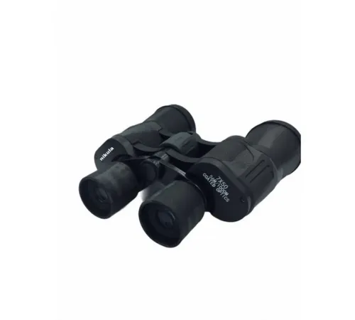 7X50 Kauçuk Kaplamalı Mavı Cam Mercekli Dürbün