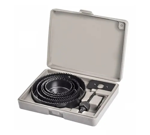 8 Parça Panç Seti Ağaç Kesme Testere Matkap Ucu Takımı Alçıpan Tavan Kesme