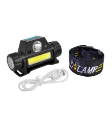 8 Saat Dayanıklı Şarjlı Sensörlü Mıknatıslı Kafa Lambası Wt-055