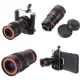 8X18 Zoom Teleskop Telefon Kamera Lensi Mini El Dürbünü