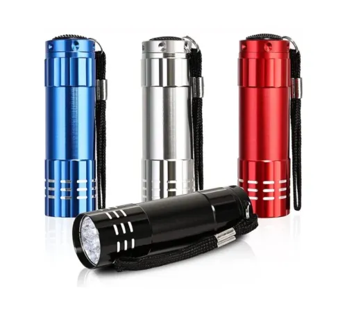 9 LEDLİ PİLLİ EL FENERİ