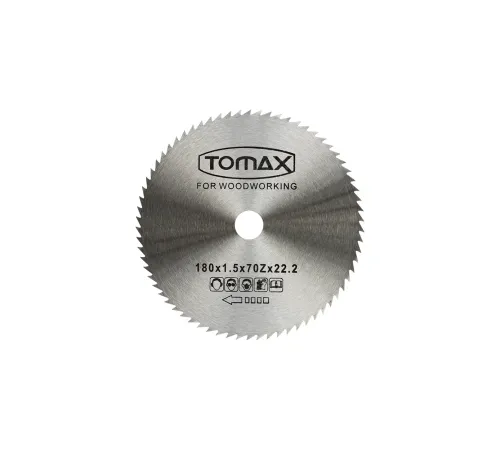 Ağaç Daire Testeresi (Elmassız) 180x1,5 Diş 70z