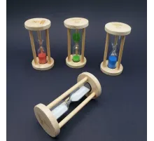 Ahşap 1 Dakika Kum Saati