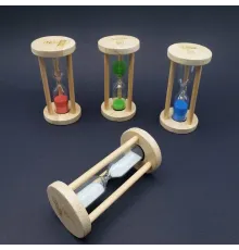 Ahşap 1 Dakika Kum Saati