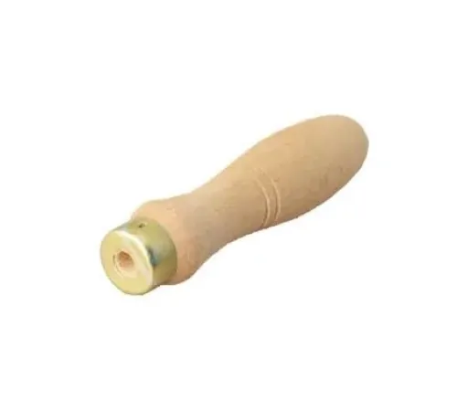 Ahşap Eğe Sapı - Düz (Geniş Ağızlı)