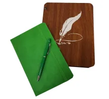 Ahşap Kutulu Hediyelik Vip Set