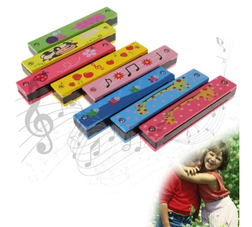 Ahşap Mızıka 1 Adet