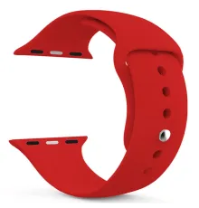 Akıllı Saat Silikon Kordon 42/44 Mm Kırmızı