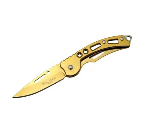 Alaska SDR-10 G Gold Çakı 15 cm Manuel