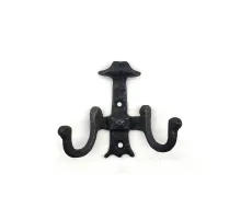 Antika Tarz Dekoratif Pirinç Gemici Askı - 85x94 mm, Oksit