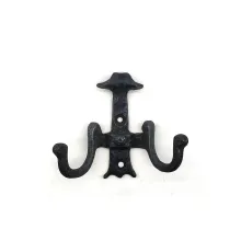 Antika Tarz Dekoratif Pirinç Gemici Askı - 85x94 mm, Oksit