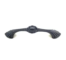 Antika Tarz Dekoratif Pirinç Göz Mobilya Kulbu - 21x127 mm, Oksit