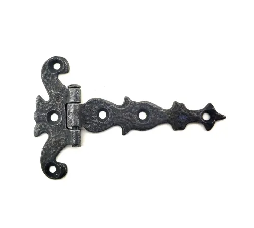 Antika Tarz Dekoratif Pirinç Kuyruklu Menteşe - 63x100 mm, Oksit