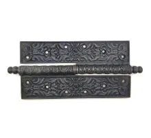 Antika Tarz Dekoratif Pirinç Lüks Okka Menteşe - 20cm, Oksit