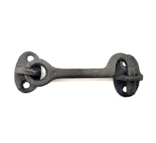 Antika Tarz Dekoratif Pirinç Çengeli - 8,5cm, Oksit