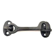 Antika Tarz Dekoratif Pirinç Çengeli - 8,5cm, Oksit