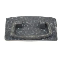 Antika Tarz Dekoratif Pirinç Otantik Dövme Kapı Kulbu - 45x90 mm, Oksit