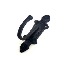 Antika Tarz Dekoratif Pirinç Perdelik Askı - Oksit