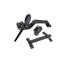 Antika Tarz Dekoratif Pirinç Şipşak Kapı Kolu - Oksit