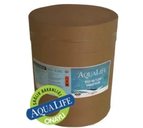 Aqualife Tcca %90 Stabil Aktif Granül Havuz Klor 50 kg
