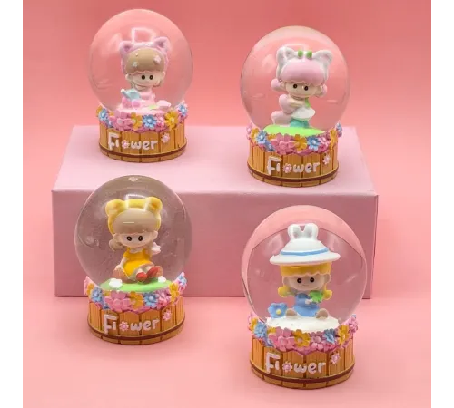 Ara Boy Sevimli Kar Küresi 1 Adet