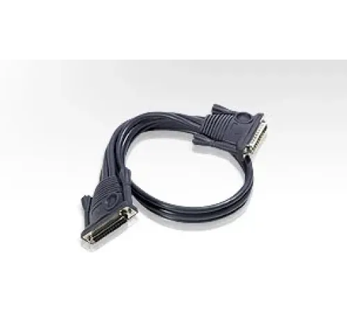 ATEN KVM (Keyboard/Video Monitor/Mouse) Switch&#8217;ler İçin Kaskad Bağlantı Kablosu, 5 metre, D-SUB 25 erkek <-> D-SUB 25 dişi