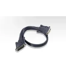 ATEN KVM (Keyboard/Video Monitor/Mouse) Switch’ler İçin Kaskad Bağlantı Kablosu, 0.60 metre, D-SUB 25 erkek <-> D-SUB 25 dişi
