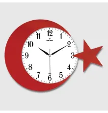 Ay Yildiz Duvar Saati 134-1