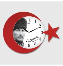 Ay Yildiz Duvar Saati 134-2