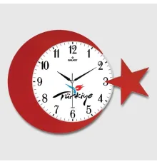 Ay Yildiz Duvar Saati 134-4