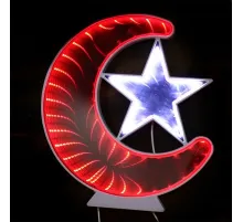 Ay Yıldız Işık Pano Türk Bayrağı Bm-079