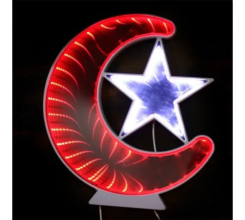 Ay Yıldız Işık Pano Türk Bayrağı Bm-079