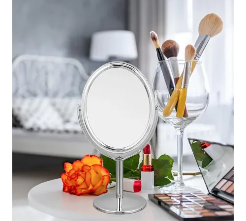 Ayaklı Oval Ayna 10 x 12 Cm MZ235-53