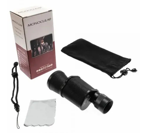 Baigish 10X40 Metal Deri Kaplamalı Rus Modeli Monoküler Dürbün