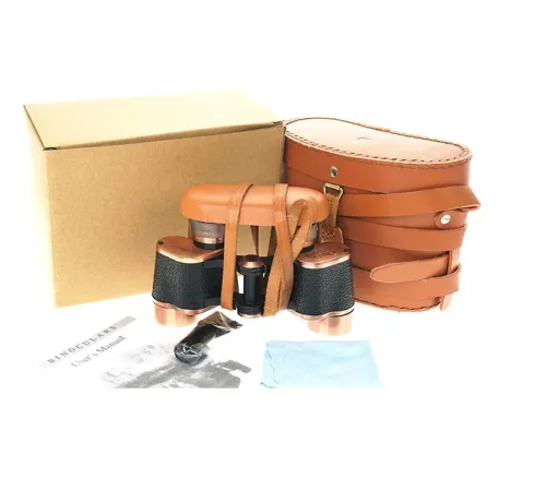 Baigish 6X24 Orjinal Deri Çantalı Prinç Kaplama Su Geçirmez Artıkıl Özellikli Rus Malı 1000M/86M