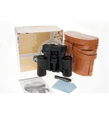 Baigish 7X30 Metal Kurulma Deri Kaplamalı Orjınal Deriçantalı Rus Dürbün