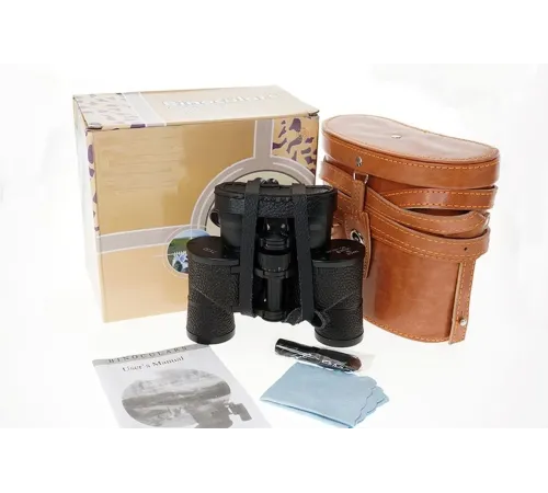 Baigish 7X30 Metal Kurulma Deri Kaplamalı Orjınal Deriçantalı Rus Dürbün