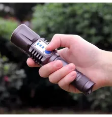 Baretta BRS18 Oto Şarjlı T6 Led 3000 Lümen El Feneri