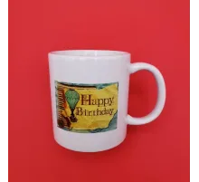 Baskılı Happy Birthday Kupa Bardak