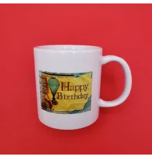 Baskılı Happy Birthday Kupa Bardak