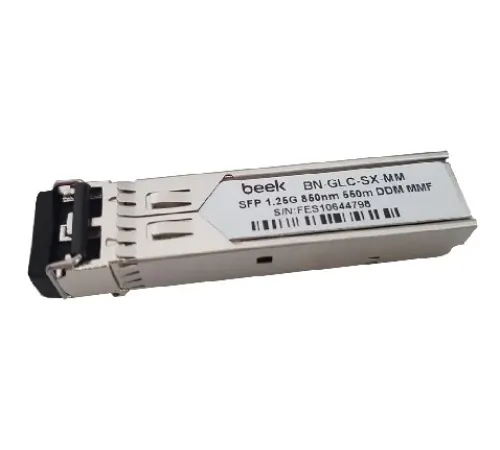 Beek 1000Base-SX (LC/550m/850nm/Multi-Mode) SFP Modül, 1.25Gb/s, Cisco, Extreme, NORTEL, ZTE, Huawei, Alcatel, ZyXEL, Netgear, AVAYA, Juniper, Linksys, Enterasys ürünleriyle uyumlu
