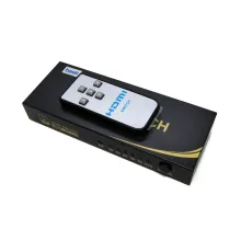 Beek 5 Port Ultra HD 4K HDMI Switch, 5 giriş - 1 çıkış, uzaktan kumandalı, 4K2K, 3D görüntü formatlarını destekler, HDMI 2.0, HDCP 2.3 uyumlu<br>
Beek UHD 4K HDMI Switch 5 Ports, IR remote control, 4K2K, 3D, HDMI 2.0, HDCP 2.3 compliant<br>