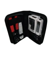 Beek Ağ Test Seti<br>
1 x LSA çakma aleti<br>
1 x modüler crimp aleti 8P8C<br>
1 x kablo test cihazı RJ11/12/45 (9V batarya dahil değil)<br>
1 x kablo teli kesicisi ve soyucusu<br>
Beek Network Tool Set<br>
1 x LSA punc