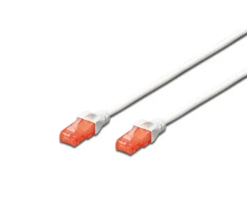 Beek CAT. 6 Patch Kablo, U/UTP, 1,5 metre, AWG 26, Beyaz Renk, LSZH