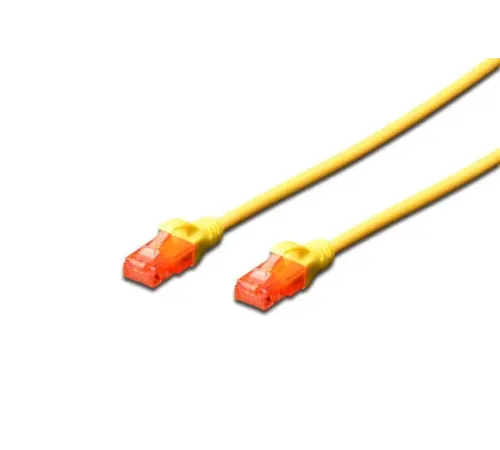 Beek CAT. 6 Patch Kablo, U/UTP, 1.5 metre, AWG 26, Sarı Renk, LSZH